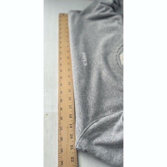 Suspicious Antwerp Sweatshirt Mens SZ Medium Gray Organic Cotton Sustainable 90s - Picture 2 of 14